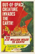 지구에서 2천만 마일 포스터 (20 Million Miles To Earth poster)