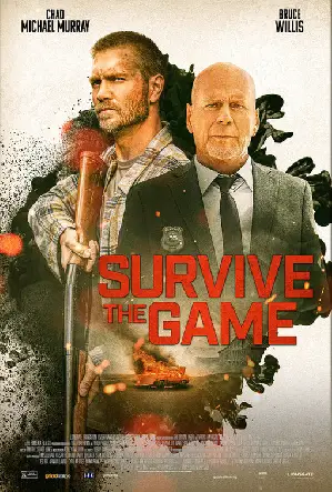 데스위시 더 게임 포스터 (Survive the Game poster)