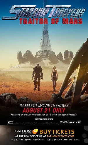 스타쉽 트루퍼스: 화성의 배신자  포스터 (Starship Troopers: Traitor of Mars poster)