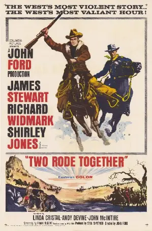 투 로드 투게더 포스터 (Two Rode Together poster)