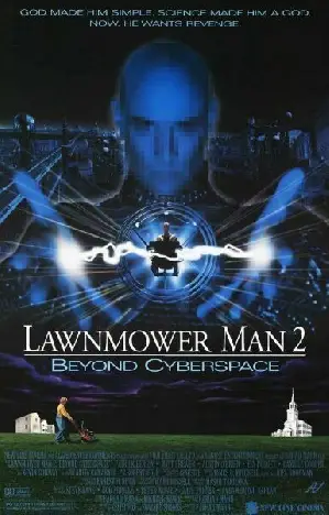 론머맨2 포스터 (Lawnmower Man 2: Beyond Cyberspace poster)
