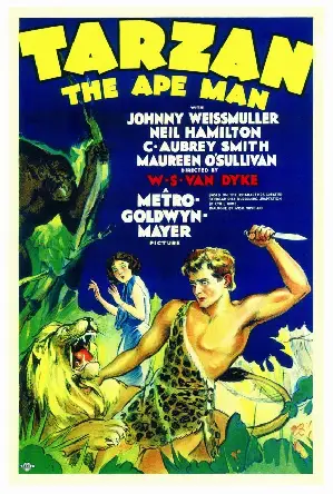 정글의 왕 타잔 포스터 (Tarzan The Ape Man poster)