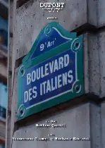 이탈리아인 거리 포스터 (Boulevard des Italiens  poster)