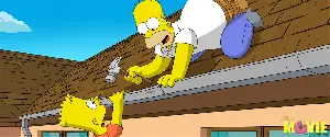 심슨가족, 더무비 포스터 (The Simpsons Movie poster)