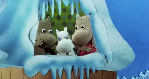 겨울왕국의 무민 포스터 (Moomins and the Winter Wonderland poster)