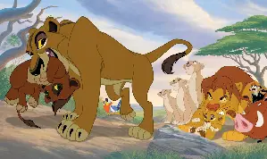 라이온 킹 2 포스터 (The Lion King II: Simba's Pride poster)