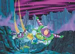 우주 전사 버즈 포스터 (Buzz Lightyear Of Star Command: The Adventure Begins poster)