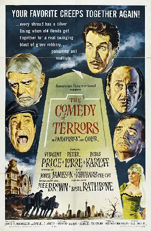 공포의 코미디 포스터 (The Comedy of Terrors poster)