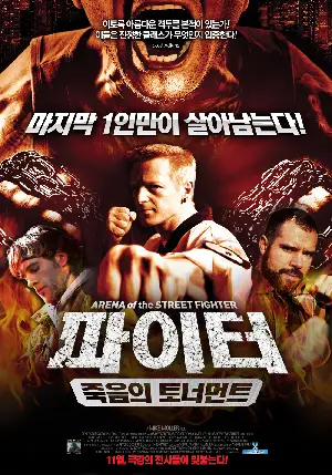 파이터: 죽음의 토너먼트 포스터 (Arena of the Street Fighter  poster)