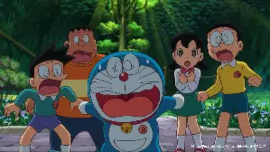 극장판 도라에몽: 진구의 달 탐사기 포스터 (Doraemon the Movie 2019: Nobita's Chronicle of the Moon Exploration poster)