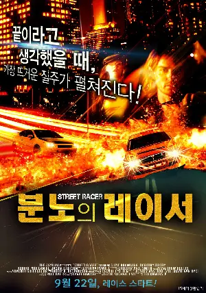 분노의 레이서 포스터 (Street Racer poster)