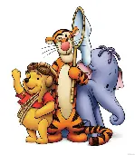 곰돌이 푸의 헤팔럼 무비 포스터 (Pooh's Heffalump Movie poster)