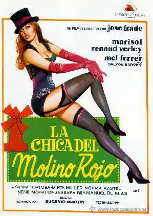 파리의 야화 포스터 (The Girl from the Red Cabaret poster)