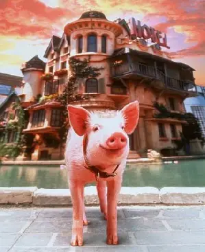 꼬마돼지 베이브 2 포스터 (Babe, Pig in the City 2 poster)