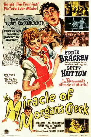 모건 크리크의 기적 포스터 (The Miracle of Morgan's Creek poster)