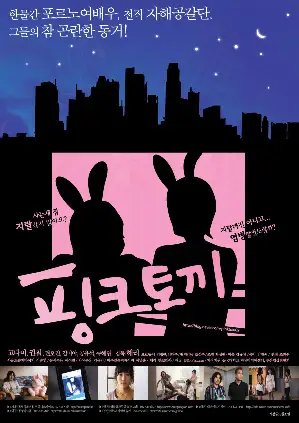 핑크 토끼 포스터 (Pink Rabbit poster)