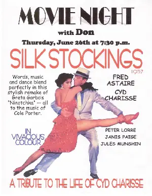 실크 스타킹 포스터 (Silk Stockings poster)