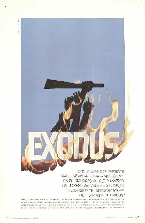 영광의 탈출 포스터 (Exodus poster)