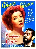 퀴리부인 포스터 (Madame Curie poster)
