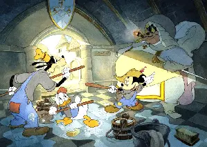디즈니 삼총사 포스터 (Mickey, Donald, Goofy : The Three Musketeers poster)