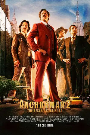앵커맨: 더 레전드 컨티뉴 포스터 (Anchorman 2: The Legend Continues poster)