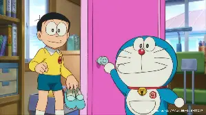 극장판 도라에몽: 진구의 달 탐사기 포스터 (Doraemon the Movie 2019: Nobita's Chronicle of the Moon Exploration poster)