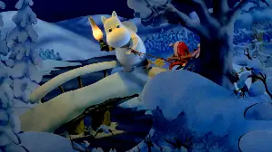 겨울왕국의 무민 포스터 (Moomins and the Winter Wonderland poster)