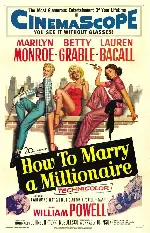 백만장자와 결혼하는 법 포스터 (How To Marry A Millionaire poster)