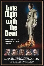 악마와의 토크쇼 포스터 (Late Night with the Devil poster)