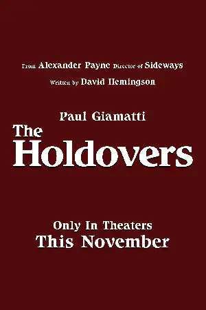 바튼 아카데미 포스터 (The Holdovers poster)