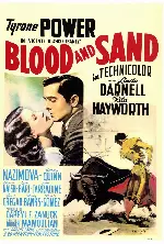 혈과사 포스터 (Blood and Sand poster)