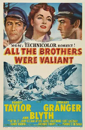 형제는 용감하였다 포스터 (All The Brothers Were Valiant poster)