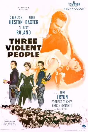 3인의 난폭한 사람들 포스터 (Three Violent People poster)