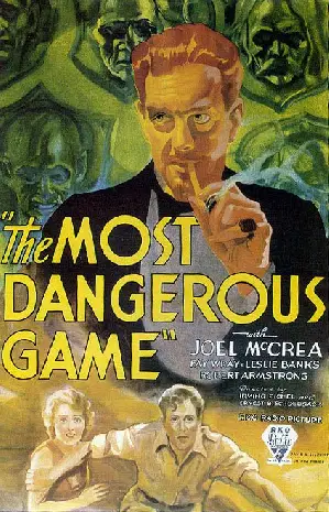 위험한 게임 포스터 (The Most Dangerous Game poster)