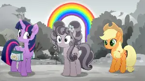 마이 리틀 포니: 레인보우 로드 트립 포스터 (My Little Pony: Rainbow Road trip poster)
