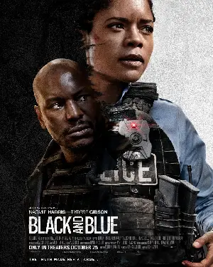 블랙 앤 블루 포스터 (Black and Blue poster)