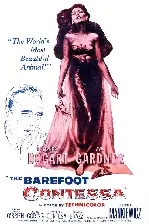 맨발의 백작부인 포스터 (The Barefoot Contessa poster)