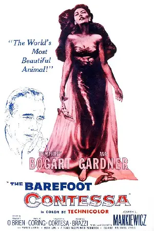 맨발의 백작부인 포스터 (The Barefoot Contessa poster)
