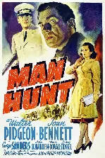 인간 사냥 포스터 (Man Hunt poster)