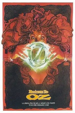오즈의 마법사 포스터 (Return To Oz poster)