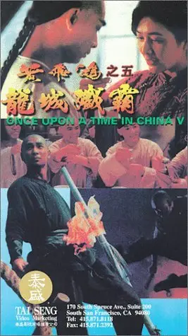 황비홍 5 포스터 (Once Upon A Time In China V poster)