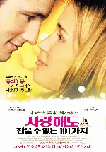 사랑해도 참을 수 없는 101가지 포스터 (Perfect Opposites poster)