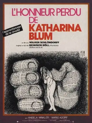 카타리나 블룸의 잃어버린 명예 포스터 (The Lost Honor of Katharina Blum poster)