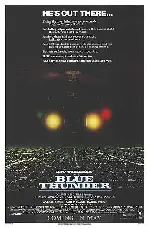 블루 썬더  포스터 (Blue Thunder poster)