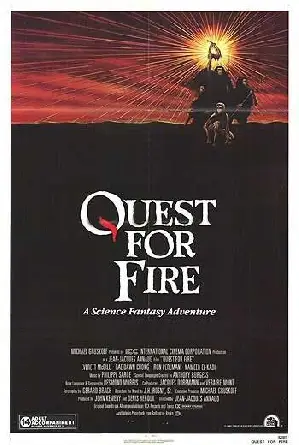 불을 찾아서 포스터 (Quest For Fire poster)