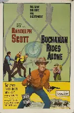 부캐넌의 고독한 질주 포스터 (Buchanan Rides Alone poster)