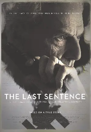 마지막 문장 포스터 (The Last Sentence poster)