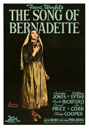 베르나데트의 노래 포스터 (The Song of Bernadette poster)