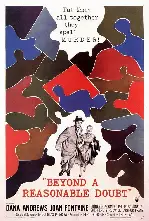 이유 없는 의심 포스터 (Beyond A Reasonable Doubt poster)