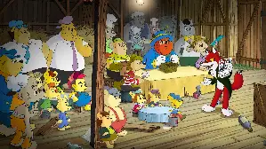 불곰영웅 밤세: 도둑들의 도시 포스터 (Bamse and the City of Thieves poster)